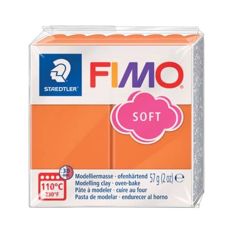 Pasta modellabile Staedtler FIMO soft 57 g cognac - 8020-76