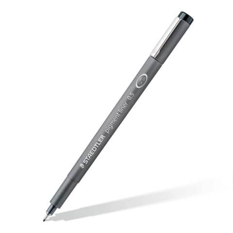 Fineliner Staedtler Pigment Liner in set da 4 misure assortite 0,1 - 0,3 - 0,5 - 0,7 mm - 308 WP4
