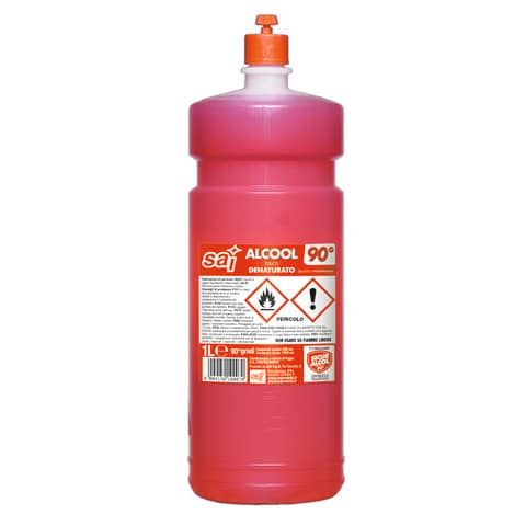 Alcool etilico denaturato 90 SAI 1 L  0101015