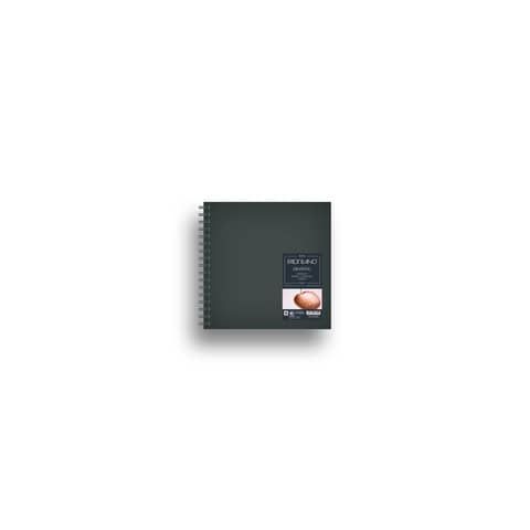 Blocco spiratalo Fabriano Drawing Book quadrato 15x15 cm - 43211515