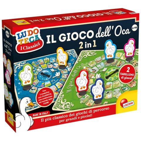 Gioco in scatola Lisciani Ludoteca Il Gioco dell&#39;Oca - 60535