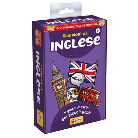 Gioco in scatola materie scolastiche I&#39;m a Genius Inglese - 92314