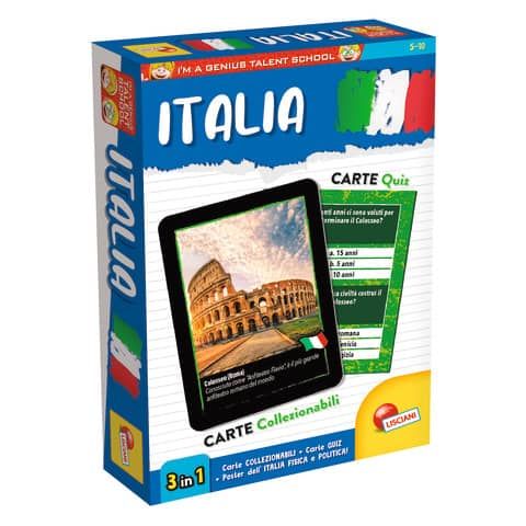Gioco in scatola Lisciani I&#39;m a Genius Quiz Italia - 100132