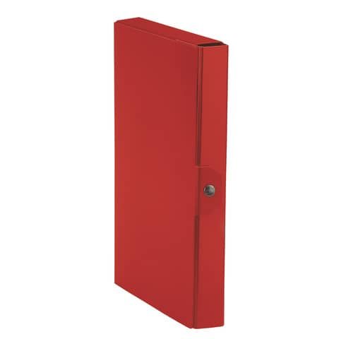 Cartella portaprogetti Esselte C84 DELSO ORDER dorso 4 cmpresspan lucido rosso 25x35 cm  - 390384160