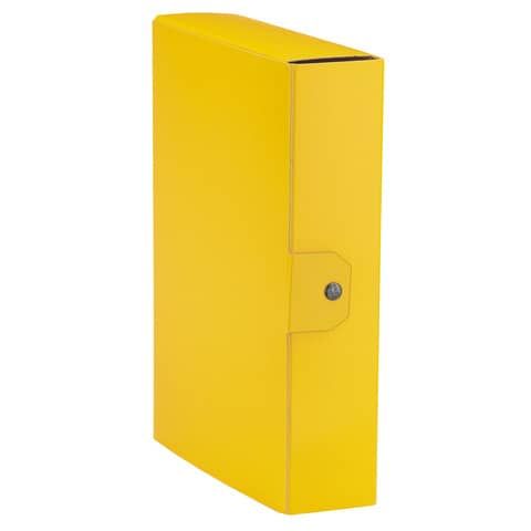 Cartella portaprogetti Esselte C88 DELSO ORDER dorso 8 cmpresspan lucido giallo 25x35 cm - 390388090
