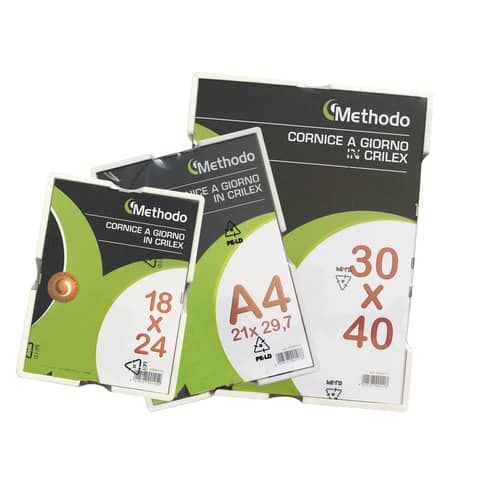 Cornice a giorno Methodo in crilex antiurto 70x100 cm - K900120