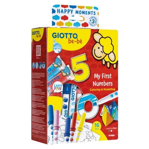 Gioco creativo Giotto Beb Happy Moments 28 x 16,5 x 7,5 cm My First Numbers F478600