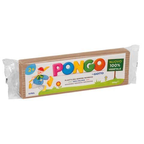 Panetto di plastilina vegetale modellabile 350 g Pongo beige F603517