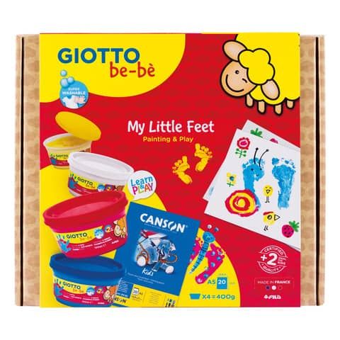 Set creativo gioca e colora Giotto Beb My Little Feet F478800