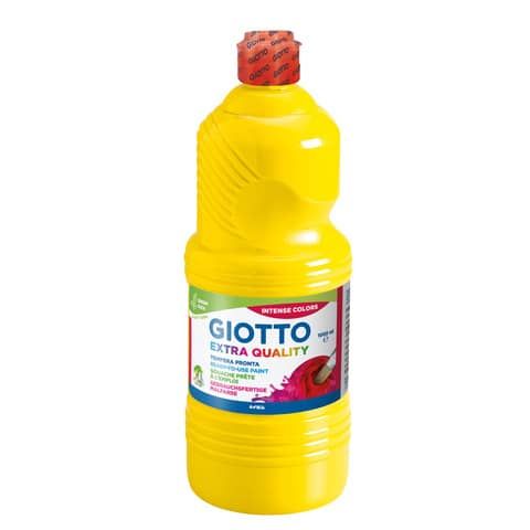 Tempera pronta Giotto Extra Quality in flacone 1 L giallo scuro F53340300