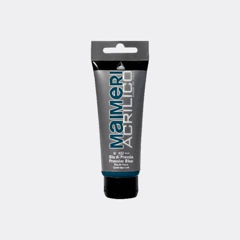 Colore acrilico Maimeri in tubetto 75 ml blu di Prussia - M0916402