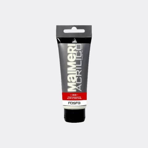 Colore acrilico Maimeri in tubetto 75 ml fosforescente - M0916008