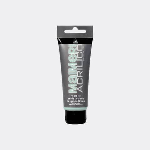 Colore acrilico Maimeri in tubetto 75 ml verde turchese - M0916350