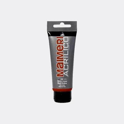 Colore acrilico Maimeri in tubetto 75 ml ocra rossa - M0916191