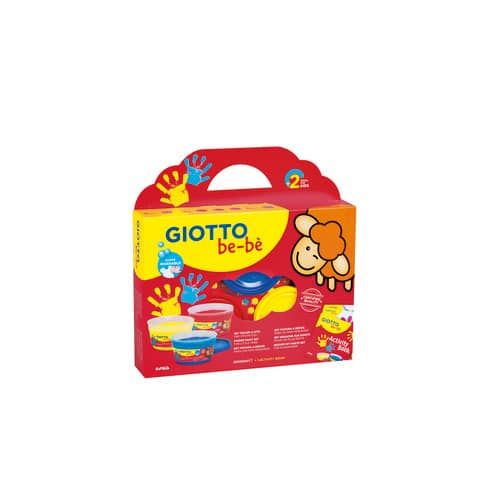 Colori a dita Giotto Beb conf. da 3x100 ml rosso, blu, giallo F460700