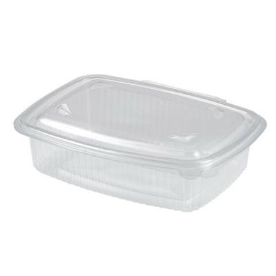 Vaschette con coperchio Dopla Professional in PP conf. 50 pz. Trasparente 1000 ml - 6040