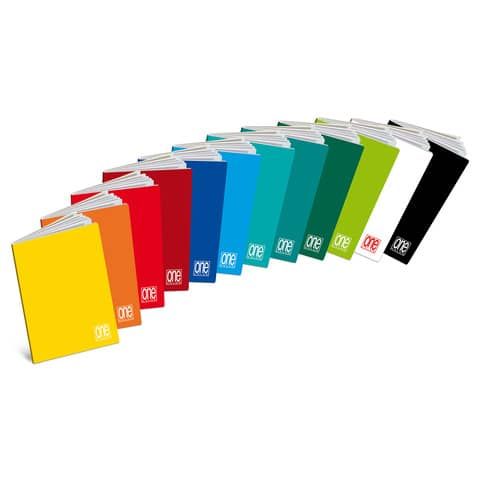 Quaderno Maxi One Color A4 - 80 g/m2 - 20+1 ff - CO 1416