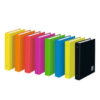 Raccoglitore ad anelli One Color 4 anelli - conf. 6 colori assortiti A4 2400