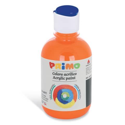 Colore acrilico Primo in bottiglia con tappo dosatore 300 ml arancione 400TA300250