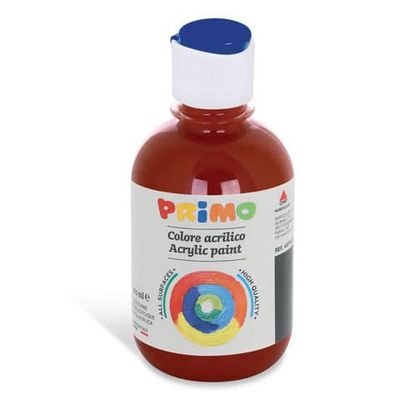 Colore acrilico Primo in bottiglia con tappo dosatore 300 ml marrone 400TA300730