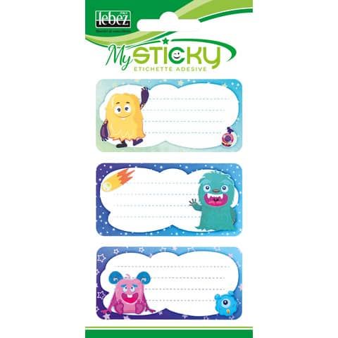 Etichette adesive Scuola Niji soggetto fantasy A4090
