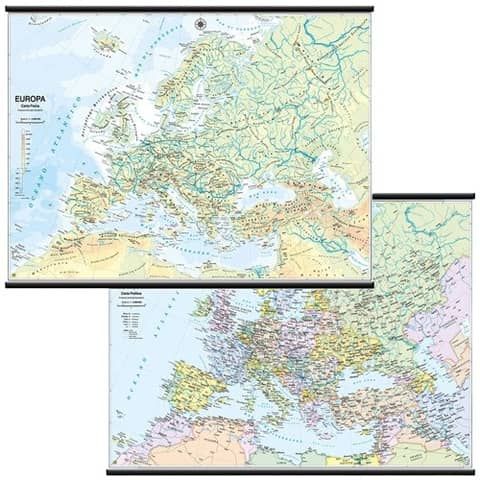 Carta murale Belletti Europa  MS03PL