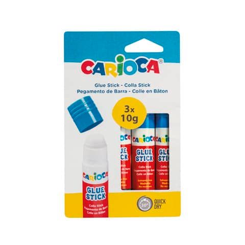 Colla Stick Carioca conf. da 3 pezzi 10 g 42781