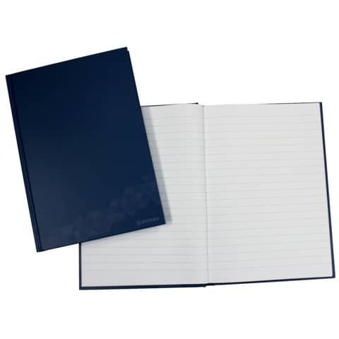Quaderno 70 g/m A5 Donau tinta unita blu a righe 330327010