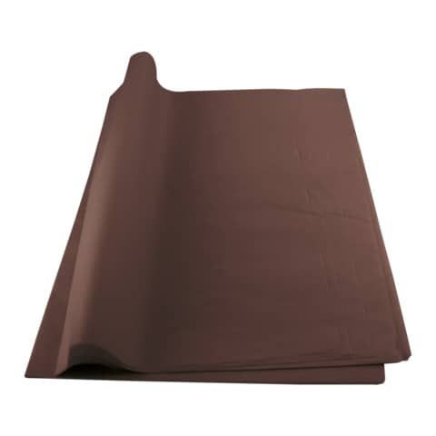 Carta velina Rex-Sadoch 50x70 cm conf. da 26 fogli marrone KV106-582