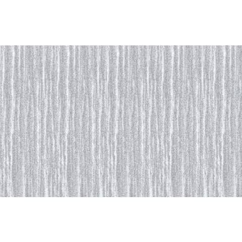Carta crespa metal colorata Rex-Sadoch in rotolo 50x150 cm argento KM3X4/131