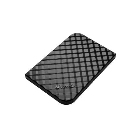 Memoria SSD esterna portatile Verbatim Store&#39;n&#39;Go USB 3.2 nera 1 TB 53230
