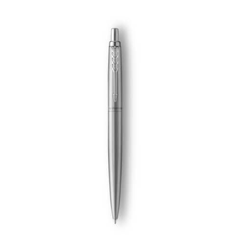 Penna a sfera XL Parker Jotter punta media inchiostro blu acciaio inossidabile monochrome - 2122756