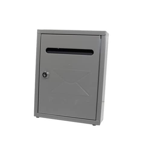 Cassetta portalettere Emi 200x75x260 mm argento 8500220