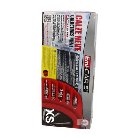 Calze da neve Emi omologate per auto conf. 2 pz XS 8009194