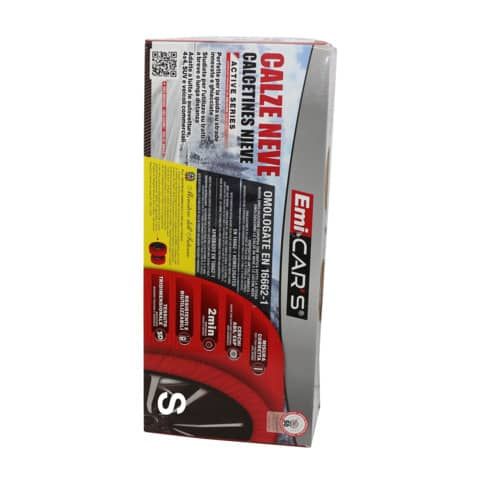 Calze da neve Emi omologate per auto conf. 2 pz S 8009195