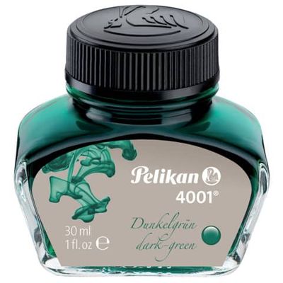 Flacone inchiostro Pelikan 4001-78 30 ml verde scuro 300056