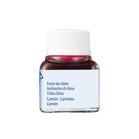 Flacone inchiostro di china Pelikan 523-17 da 10 ml carminio 201517