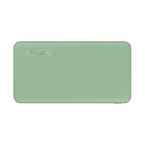Powerbank ultrasottile da 10.000 mAh Trust Primo verde 25029