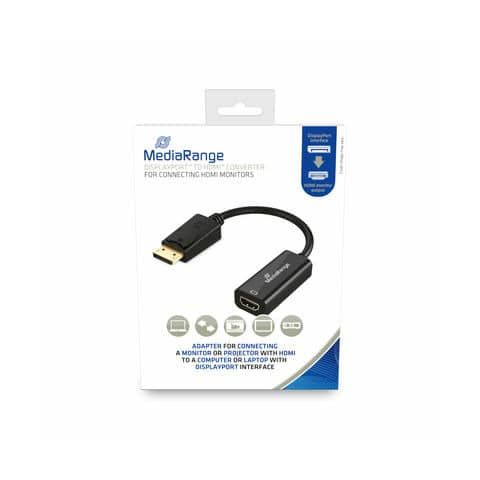 Convertitore da DisplayPort? a HDMI? ad alta velocit Media-Range 10 Gbit/s L.15 cm nero - MRCS175