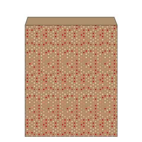 Sacchetto in carta kraft Maniero in conf. da 500 pz 270x350 mm BQS 27X36