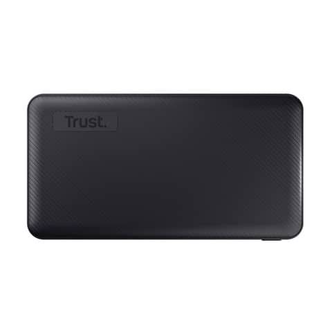 Powerbank ultrasottile da 10.000 mAh Trust Primo nero 24678