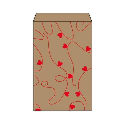 Sacchetto in carta kraft Maniero in conf. da 1000 pz 90x150 mm BCS 9