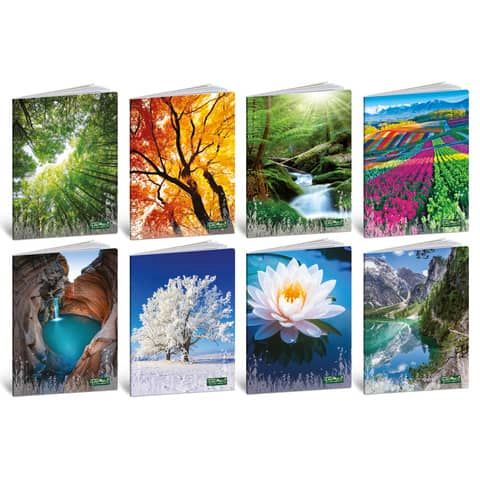 Maxi quaderno Blasetti Quadec formato A4  carta 80 g conf. 10 pezzi rigatura C - 4773