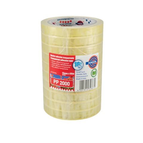 Nastro adesivo Eurocel PP2000 a torre formato 15x66 cm - conf. 10 pz - 1122170