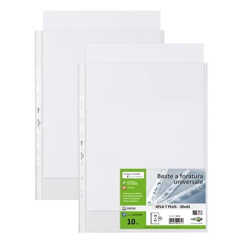 Buste trasparenti ATLA T lisce Sei Rota formato 30x42 cm 663016