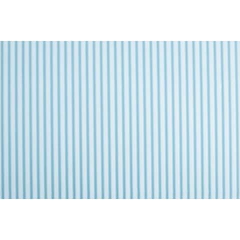 Cartoncino ondulato Cannet CWR 50x70 cm - 230 gr azzurro - conf. 10 pezzi - 2206/9