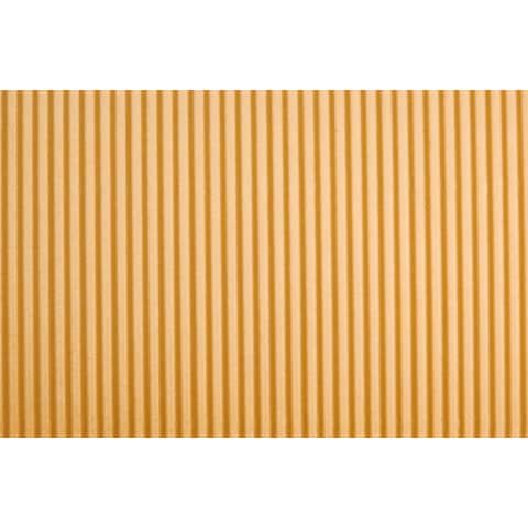 Cartoncino ondulato Cannet CWR 50x70 cm - 230 gr arancio chiaro - conf. 10 pezzi - 2206/15