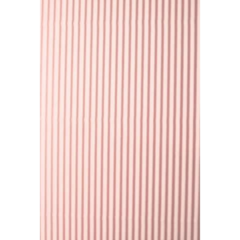 Cartoncino ondulato Cannet CWR 50x70 cm - 230 gr rosa - conf. 10 pezzi - 2206/8