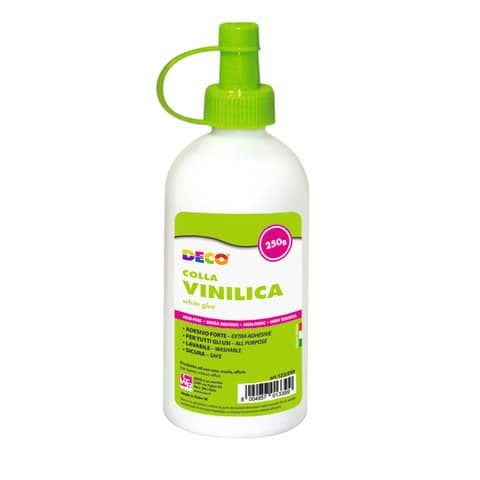Colla vinilica bianca Deco 250 g  123/250