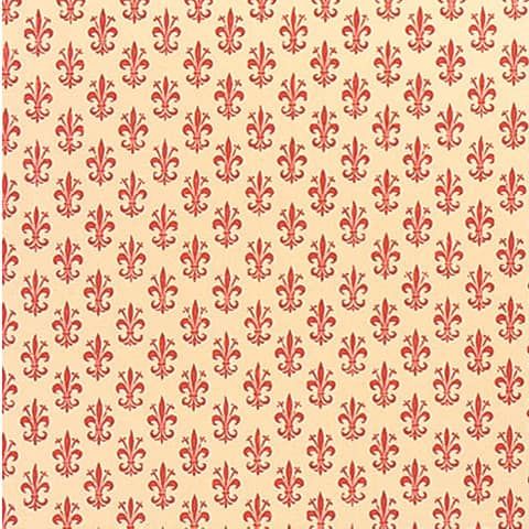 Rotolo carta lavabile per cassetti Sadoch - formato 500 cm x 5 mt fantasia giglio rosso - X33X5-776CF50  13